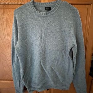 J. Crew light blue merino wool sweater- Size S